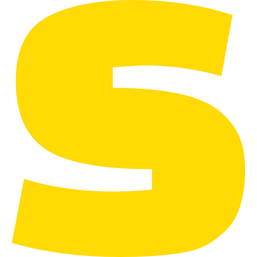 Letter S Lowercase Yellow Transparent Icon in SVG, PNG formats