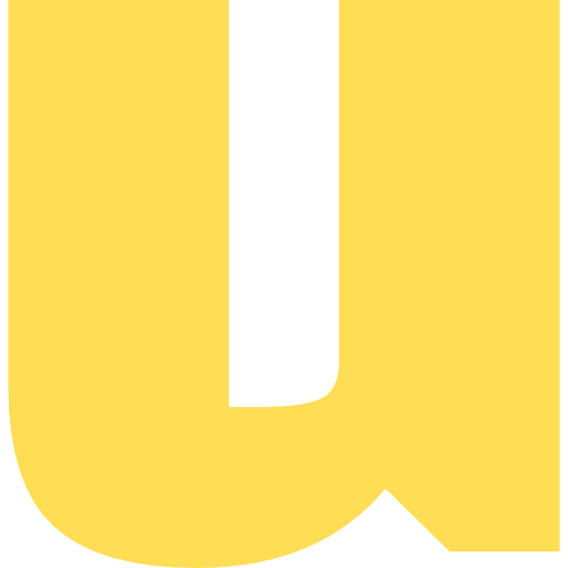 Letter U Lowercase Light Yellow Transparent Icon in SVG, PNG formats