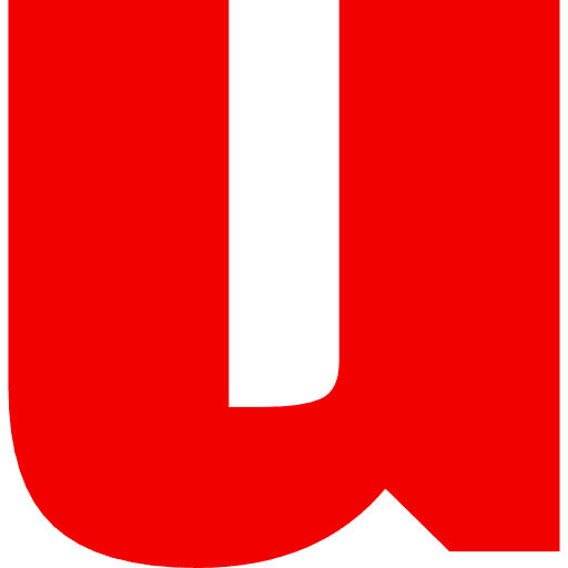 Letter U Lowercase Red Transparent Icon in SVG, PNG formats