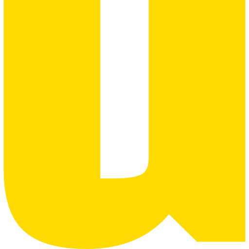 Letter U Lowercase Yellow Transparent Icon in SVG, PNG formats