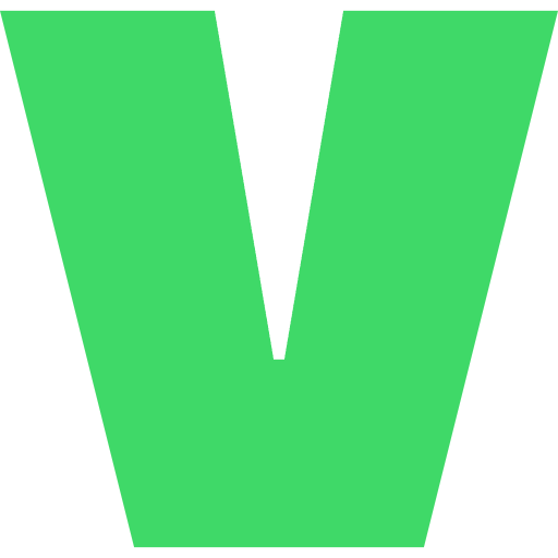 Letter V Lowercase Light Green Transparent Icon in SVG, PNG formats