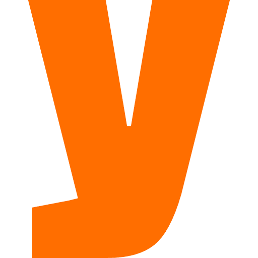 Letter Y Lowercase Orange Transparent Icon in SVG, PNG formats