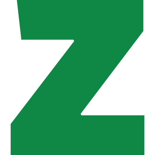 Letter Z Green Transparent Icon in SVG, PNG formats
