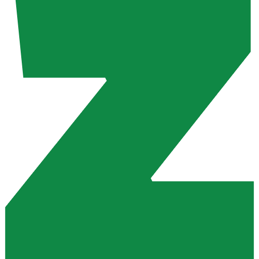 Letter Z Lowercase Green Transparent Icon in SVG, PNG formats