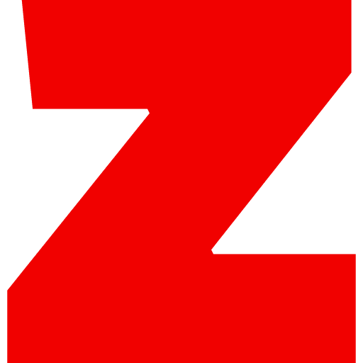 Letter Z Lowercase Red Transparent Icon in SVG, PNG formats