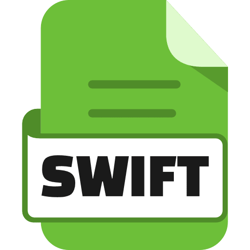 File SWIFT Color Green icon PNG and SVG Vector Free Download