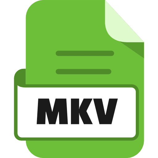 MKV Color Green Icon in SVG, PNG formats