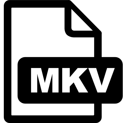 MKV File Icon in SVG, PNG formats