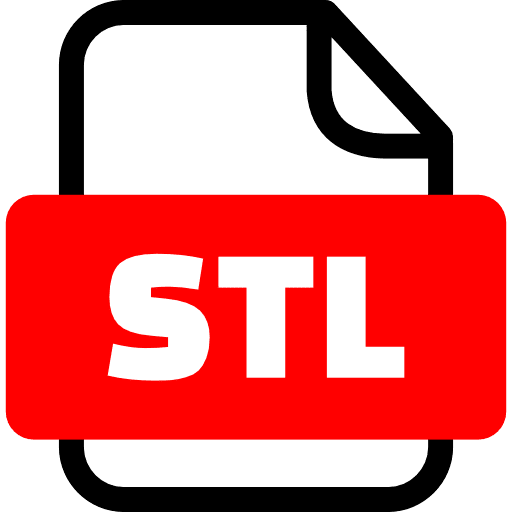 STL File Format Icon in SVG, PNG formats