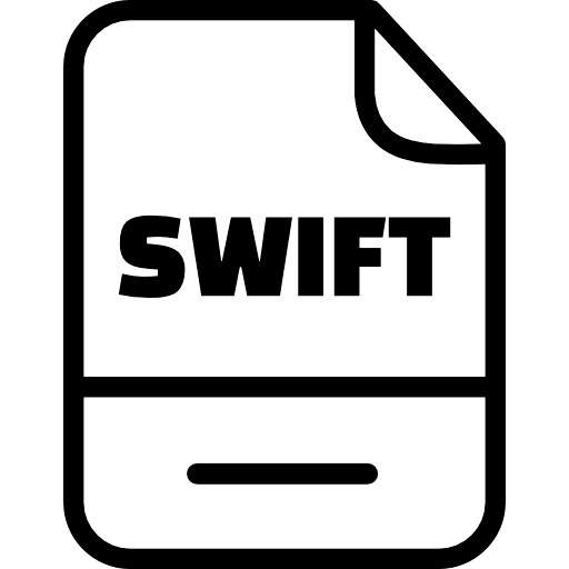 SWIFT File Outline icon PNG and SVG Vector Free Download