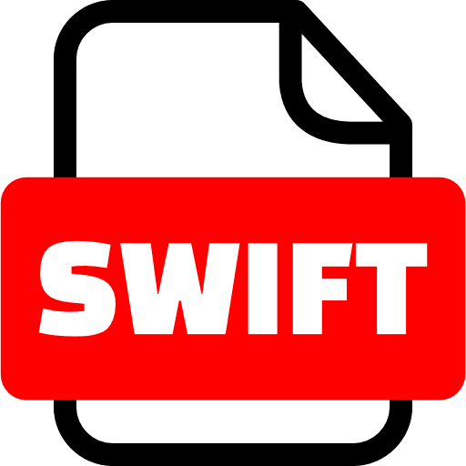 SWIFT Icon SVG Vector & PNG Free Download | UXWing