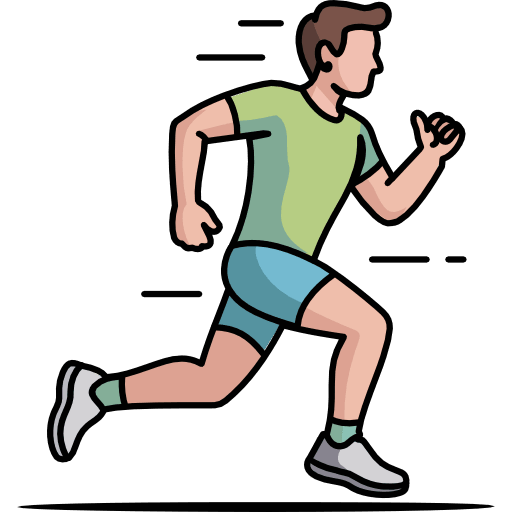 Man Running icon in SVG, PNG formats