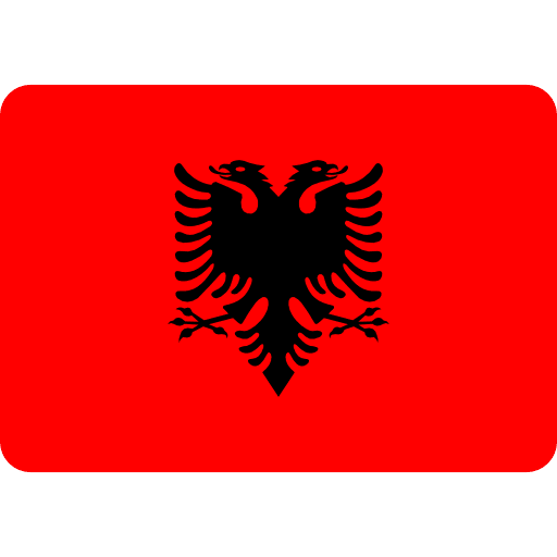 Albania Flag Icon in SVG, PNG formats