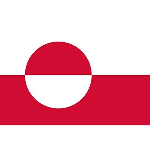 Greenland Flag Icon in SVG, PNG formats