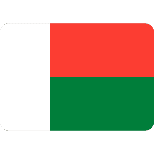 Madagascar Flag Icon in SVG, PNG formats