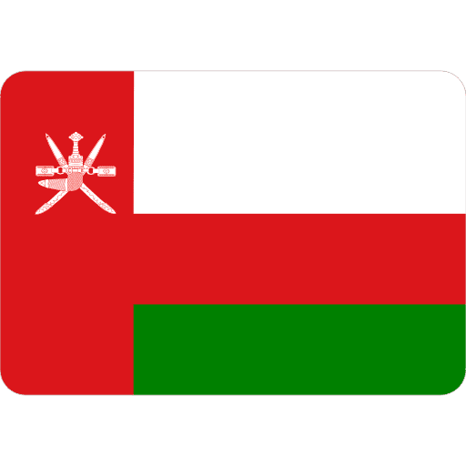 Oman Flag Icon in SVG, PNG formats