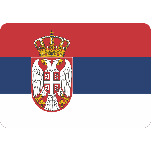 Serbia Flag Icon in SVG, PNG formats