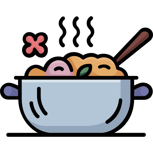 Biryani Pot Icon in SVG, PNG formats