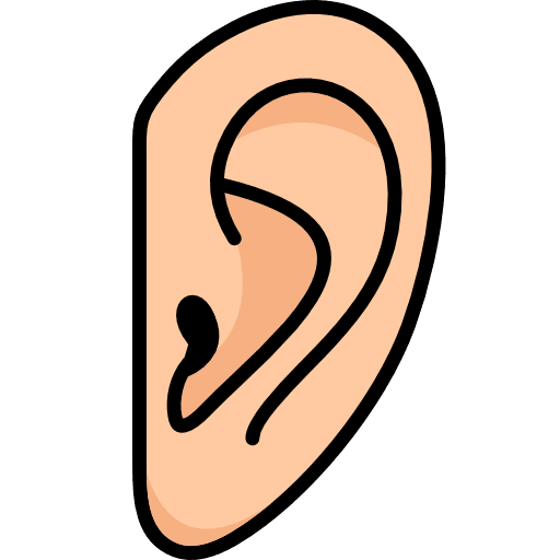 Ear Color Icon in SVG, PNG formats