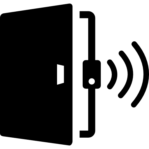 Door Security Sensor Icon in SVG, PNG formats