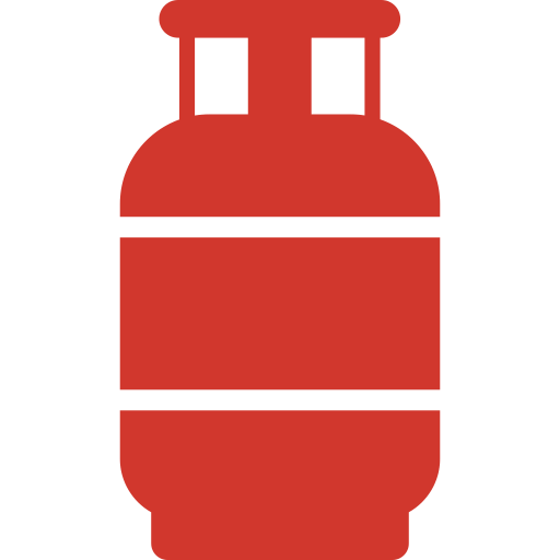 Gas Cylinder Icon in SVG, PNG formats