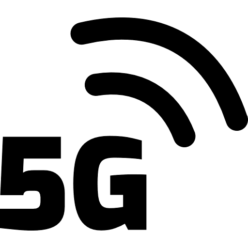 5G Icon in SVG, PNG formats