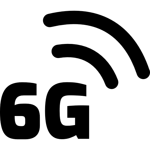6G Icon in SVG, PNG formats
