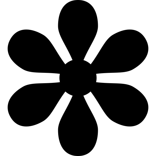 Flower Icon in SVG, PNG formats