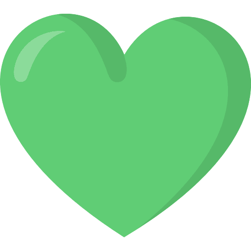 green heart icon svg vector & png free download | uxwing