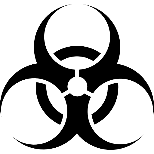 Biohazard Icon in SVG, PNG formats