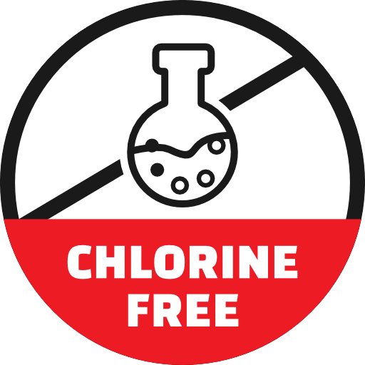 Chlorine Free Sign Icon in SVG, PNG formats