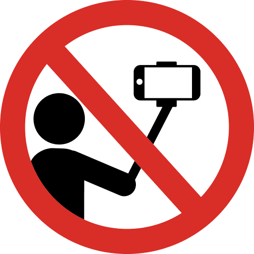 No Selfie Icon in SVG, PNG formats
