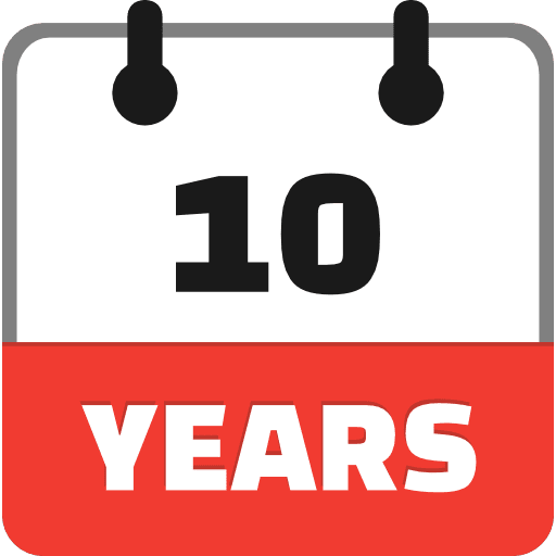 10 Years Icon in SVG, PNG formats