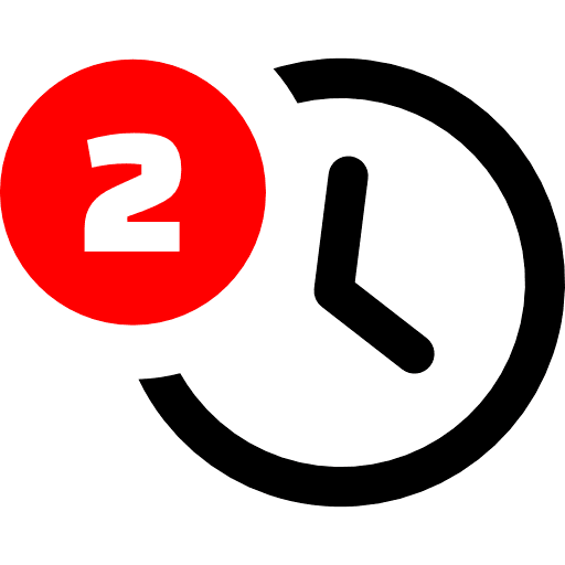 2 Times Color Icon in SVG, PNG formats