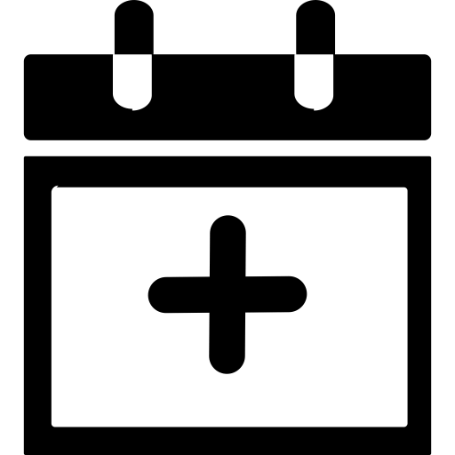 Calendar Plus Icon in SVG, PNG formats