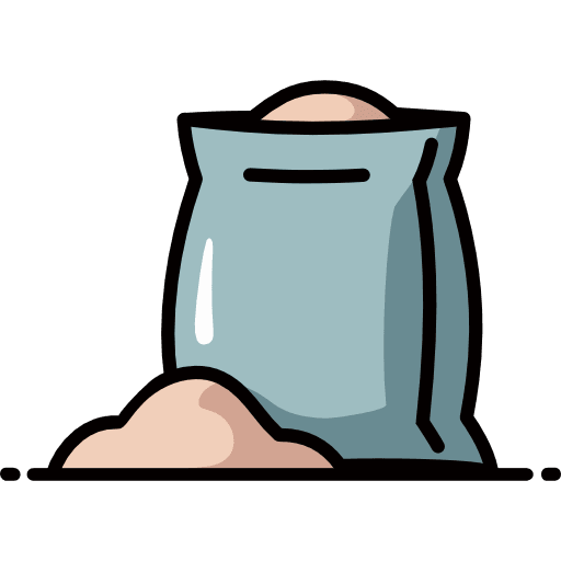 Cement Bag Icon in SVG, PNG formats