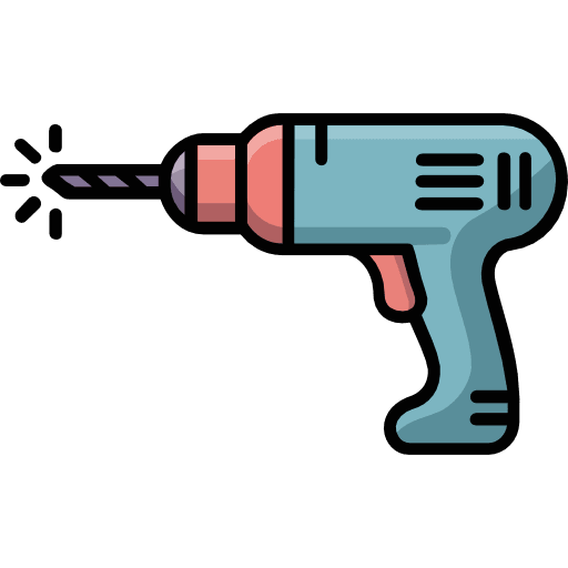 Electric Drill Icon in SVG, PNG formats