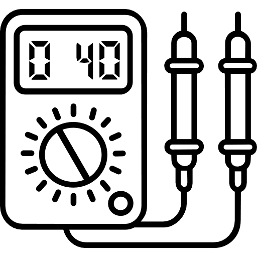 Multimeter Outline Icon in SVG, PNG formats