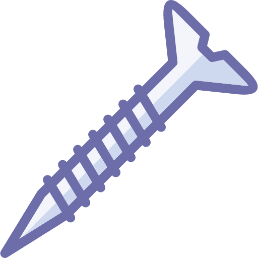 Screw Color Icon in SVG, PNG formats