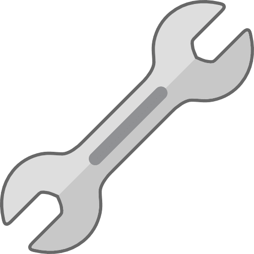 Setting Wrench Icon in SVG, PNG formats