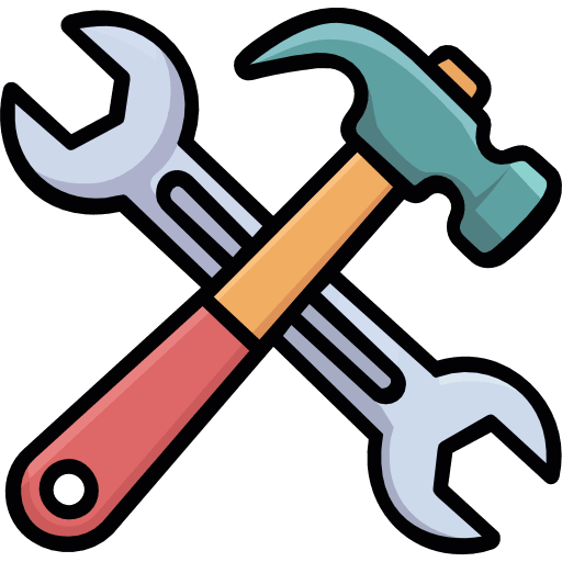 Wrench And Hammer Crossed Icon SVG Vector & PNG Free Download | UXWing