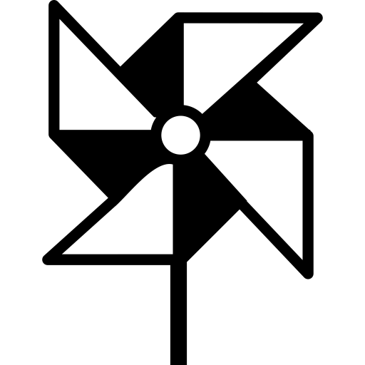 Pinwheel Icon in SVG, PNG formats