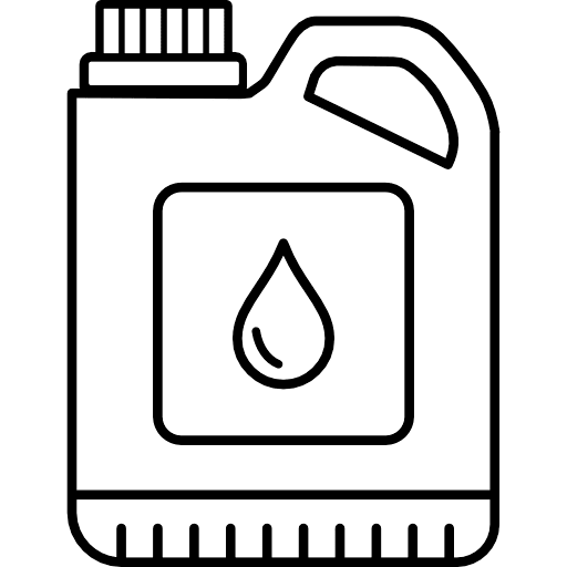 Fuel Container Outline Icon in SVG, PNG formats