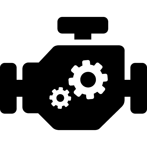 Gearbox Engine Icon in SVG, PNG formats