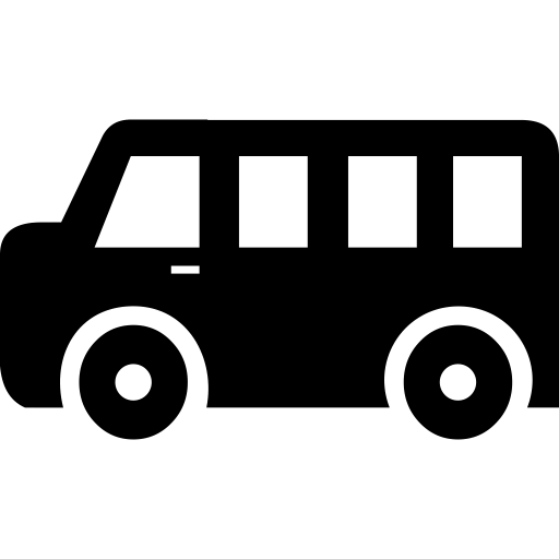 Passanger Van Icon in SVG, PNG formats