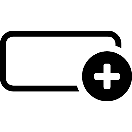 Add Row Icon in SVG, PNG formats