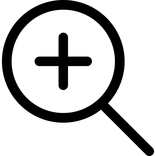 Zoom In Line Icon in SVG, PNG formats