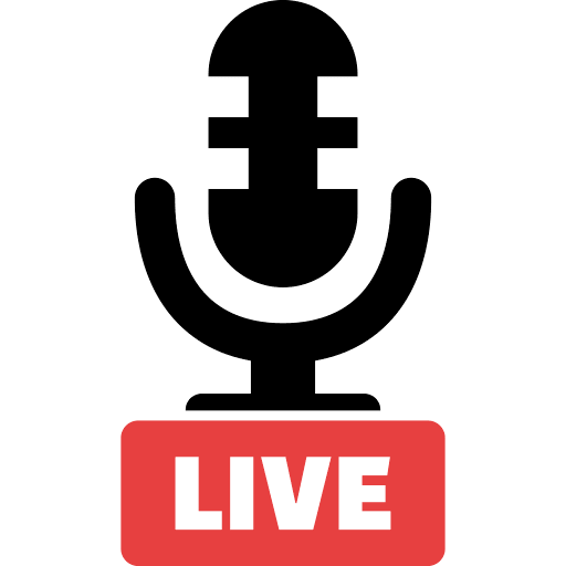 Microphone Live Icon in SVG, PNG formats